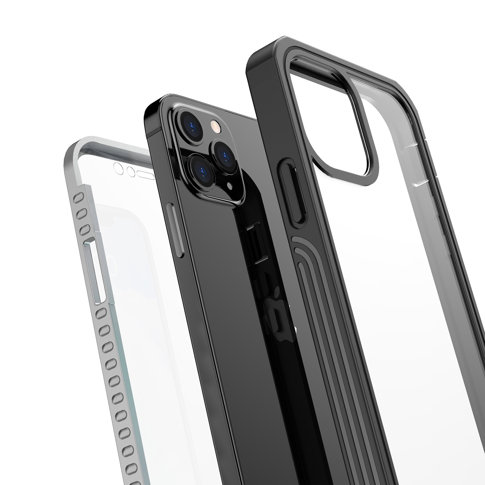 Til iPhone 12 Pro Max 6,7 tommer fuld kropsbeskyttelse Hard PC-telefoncover med PET-skærmbeskytter Til iPhone 12 Pro Max 6,7 tommer fuld kropsbeskyttelse Hard PC-telefoncover med PET-skærmbeskytter